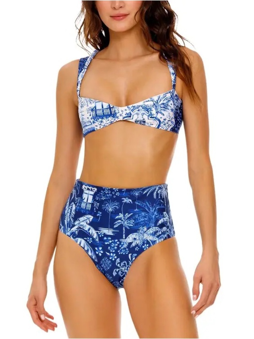 Agua Bendita Malory Tales Bikini Top Size XL